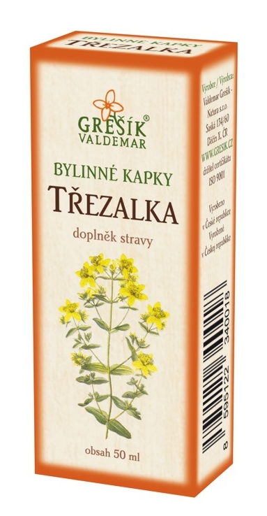 Třezalka Bylinné Kapky Grešík 50 Ml Naturway 4042