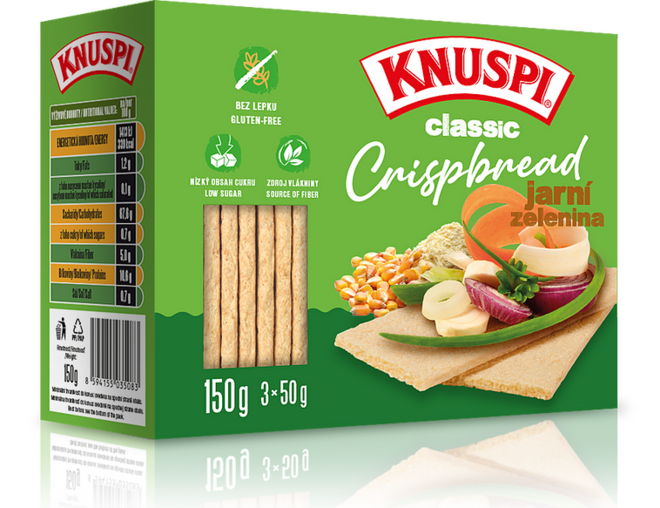 KNUSPI jarní zelenina 150g 